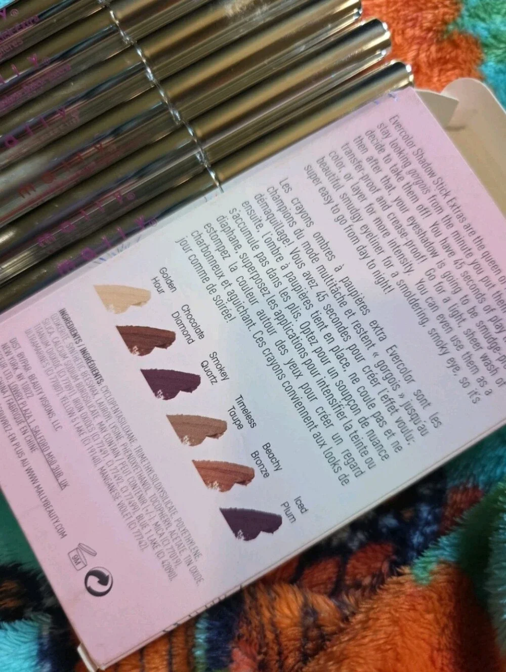 Mally Evercolor Shadow Stick Extra Its Your Time To Shine 6 Full Size NIB